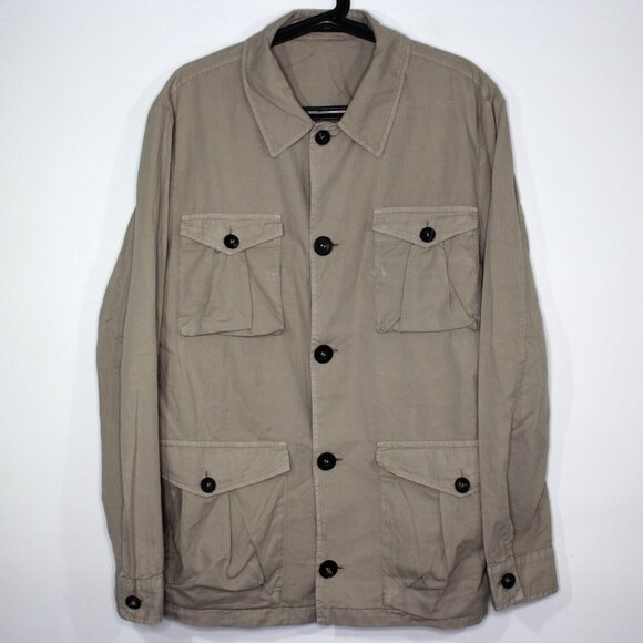 Anglo Italian Mens 50 Made In Italy Unstructured Jacket Rare C894 - Picture 1 of 7